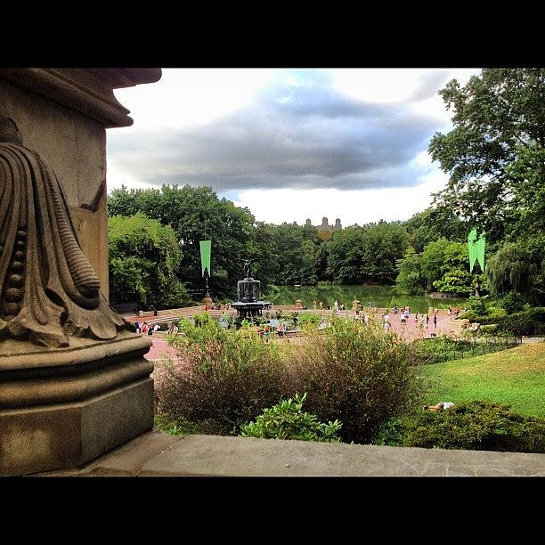 Bethesda Fountain - Central Park (nyc) Photograph by Elizabeth Maldonado