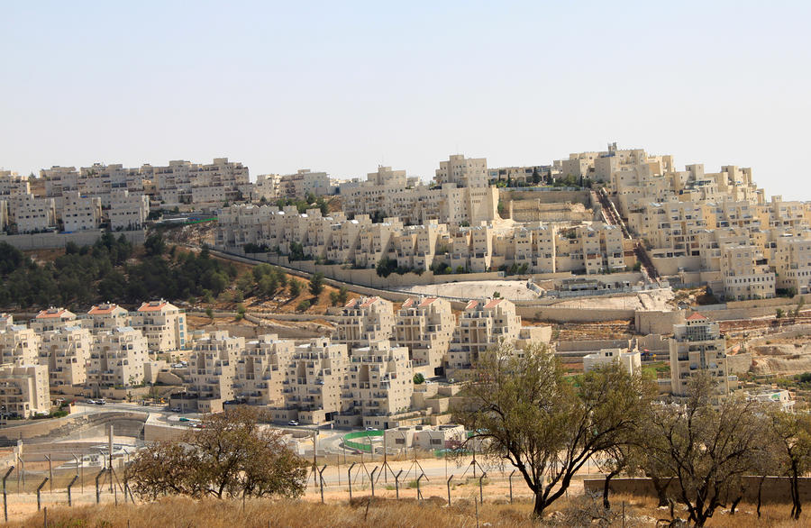 Bethlehem Photograph - Bethlehem Zionist Settlement Abu Ghneim by Munir Alawi