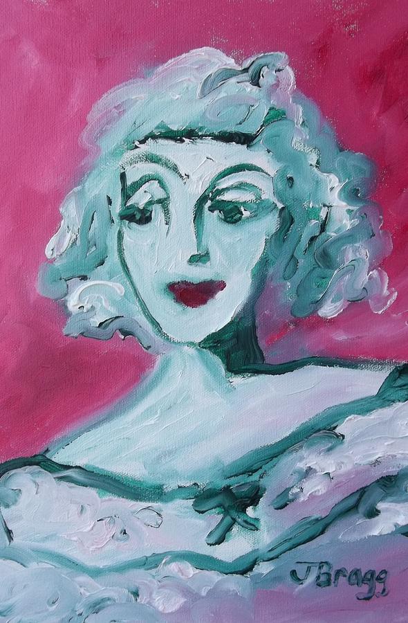 Bette Davis Painting - Bette Davis by Janel Bragg