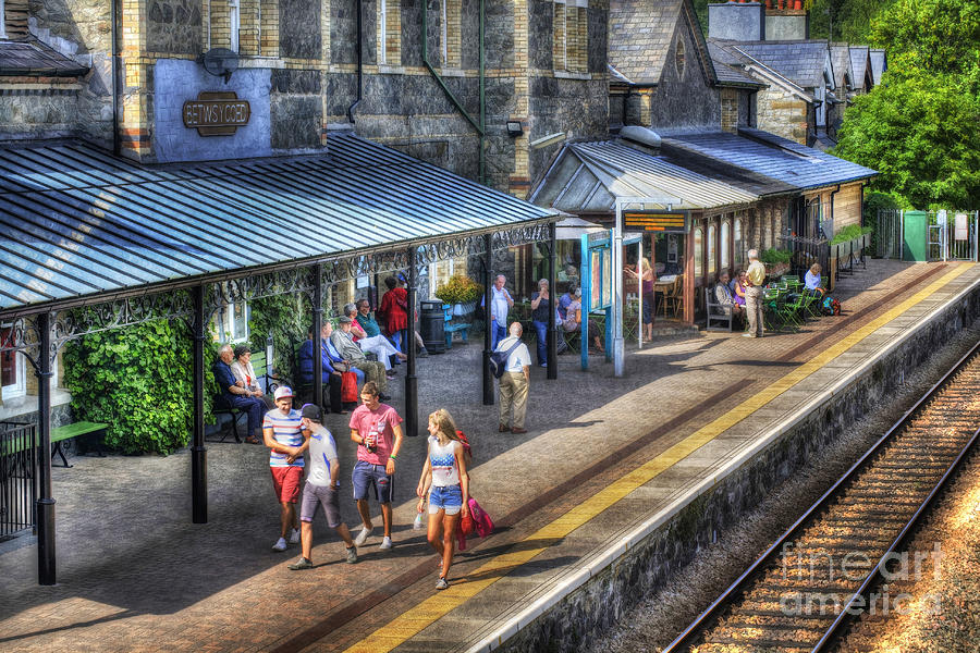 Betws Y Coed Train Station Photograph By Ian Mitchell