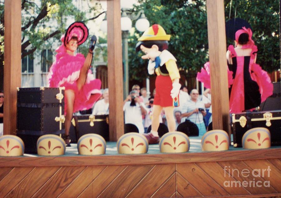 Orlando Photograph - Bewildered Pinocchio Walt Disney World by Thomas Woolworth