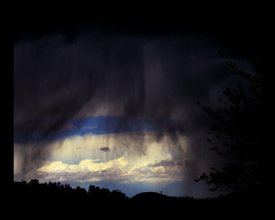 Thunderstorms Photograph - Beyond the Veil by Susanne Still