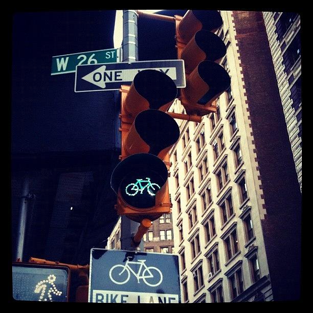 Bicycle Traffic Light! Photograph by Parmilla Gnanasekaran