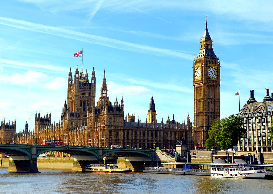 Big Ben and Parliament Photograph by Carla Parris