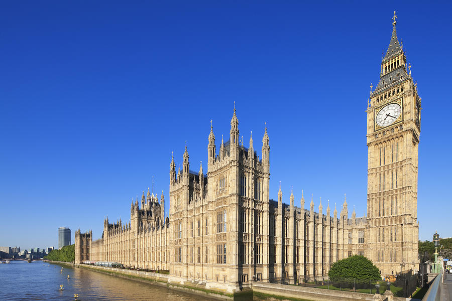 Big Ben; Houses Of Parliament; London; England Photograph By Laurie Noble