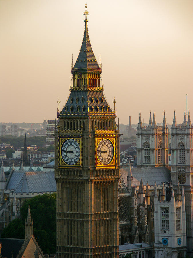 Big Ben Photograph by Roger Mullenhour