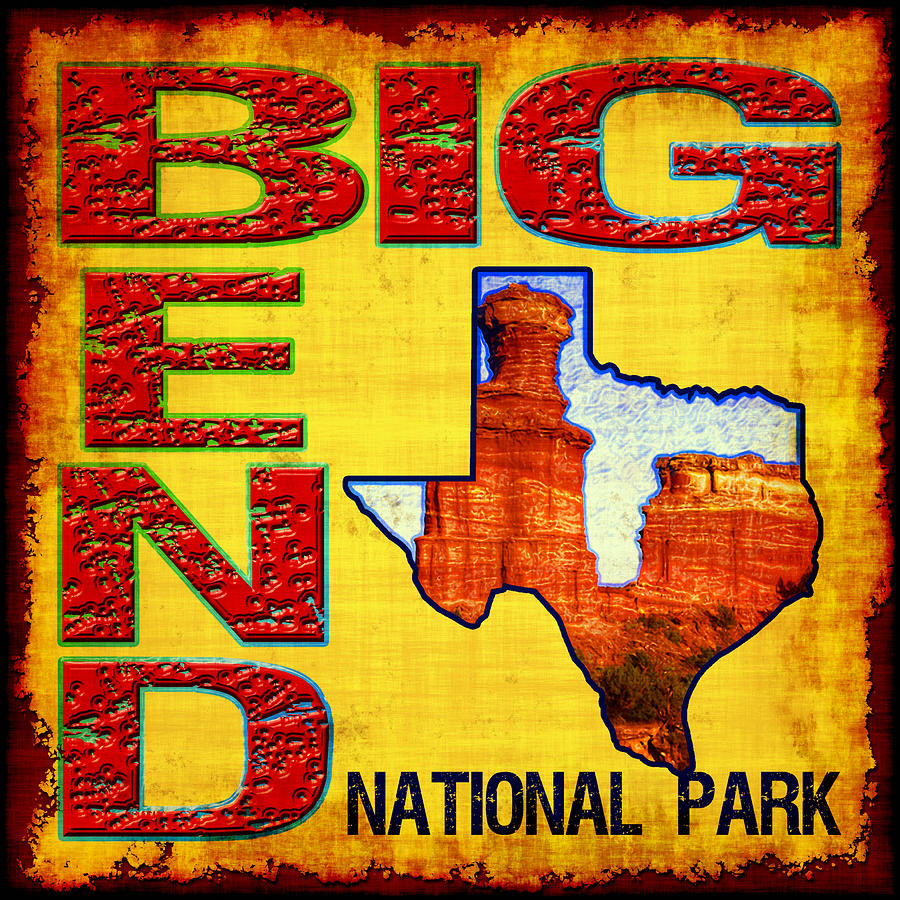 Bend Photograph - Big Bend National Park by David G Paul
