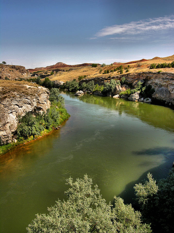 Big Horn River Photograph by Steven Ainsworth