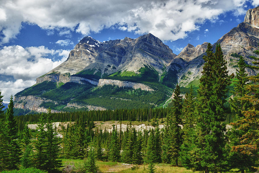 Big Mountain Canada Photograph by Rick Bragan