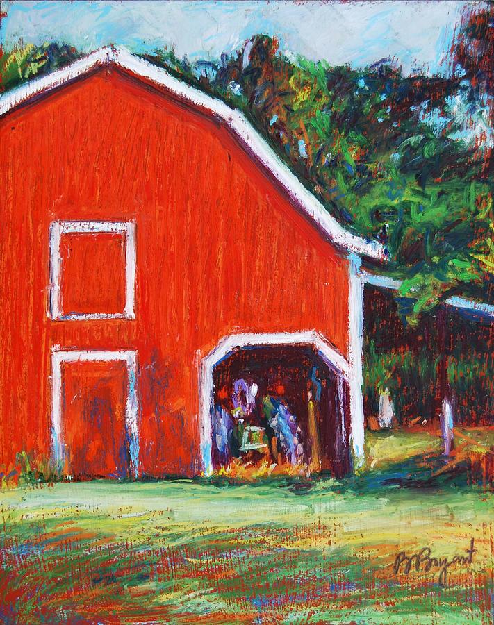 Big Red Painting by Bethany Bryant