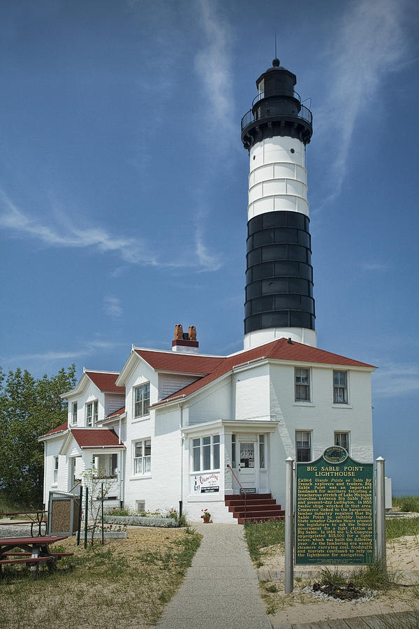 Big Sable Lighthouse in Ludington Michigan Number 1 Photograph by ...