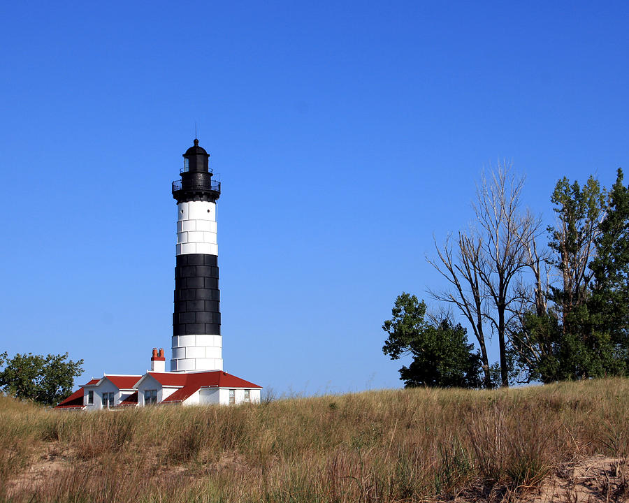 Big Sable Point Lighthouse 1 Photograph by George Jones