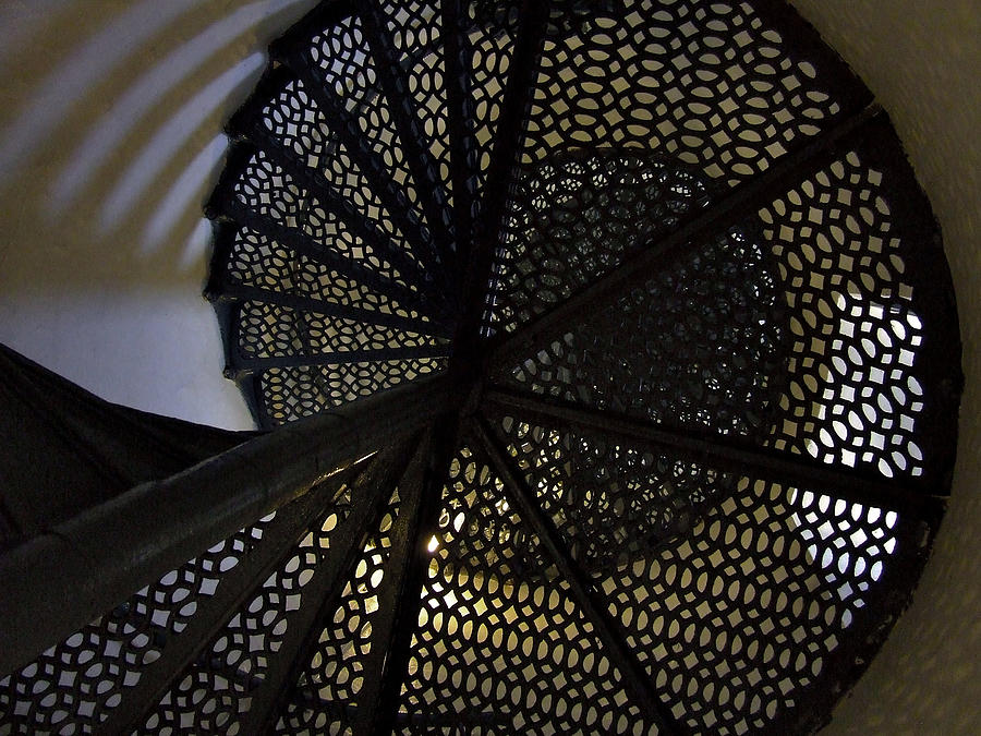 Big Sable Point Lighthouse Stairs Photograph by Richard Gregurich