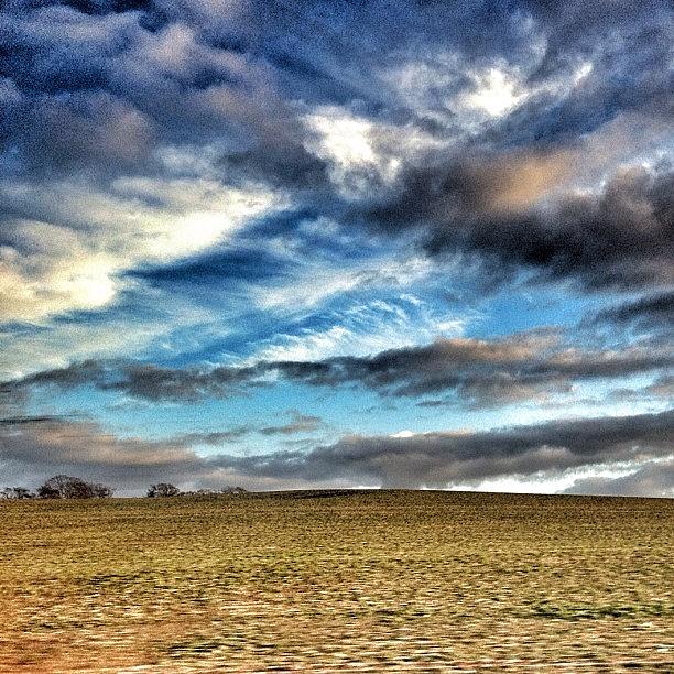 Big Sky From A Small Train Photograph by Mark Robertson