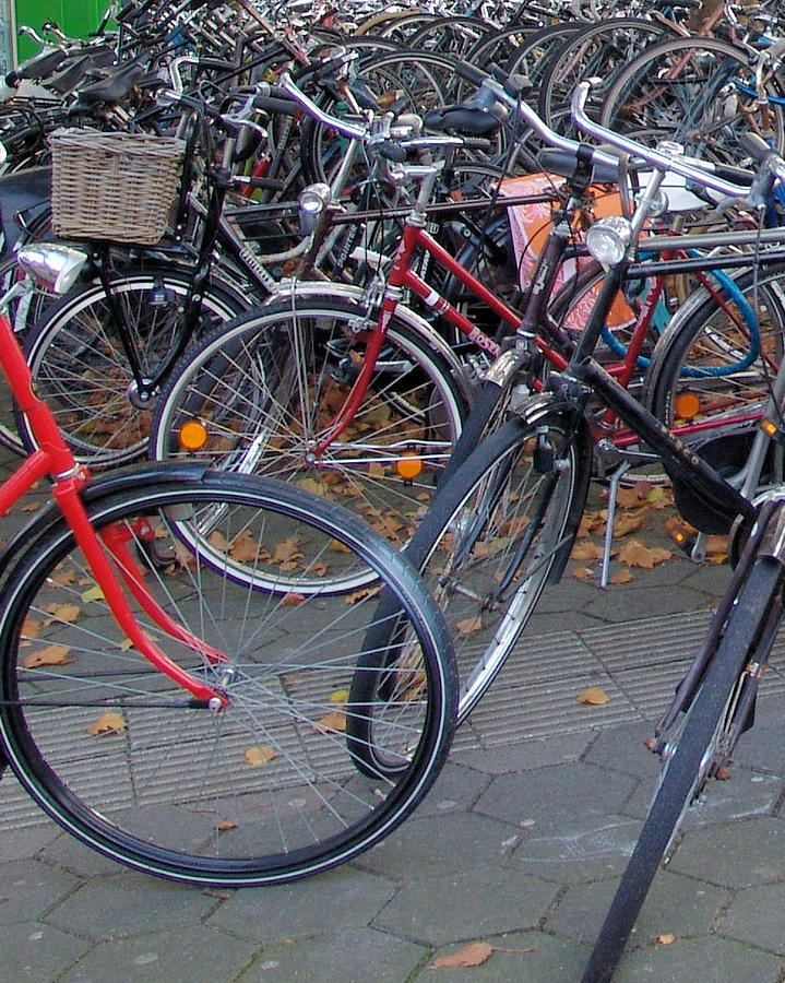 Bike Jam in Holland Photograph by Alex Vishnevsky - Fine Art America