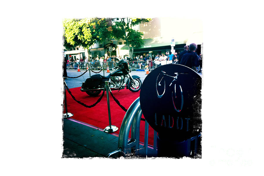 Bike Parking on the red carpet Photograph by Nina Prommer