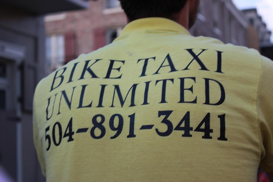 Sign Photograph - Bike Taxi by Rdr Creative