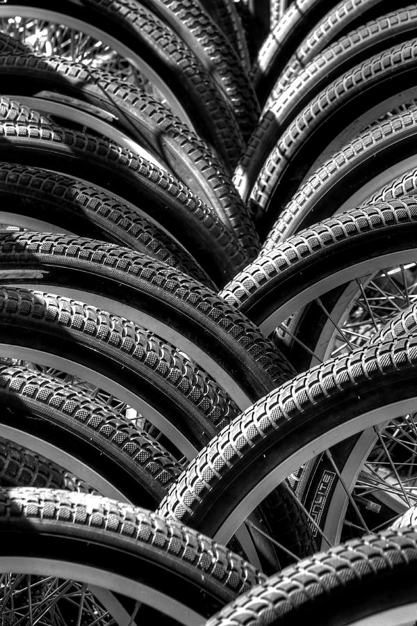 Bike Tires Photograph by Joe Myeress