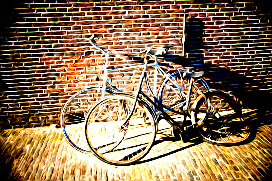Bikes Photograph by Mickey Clausen