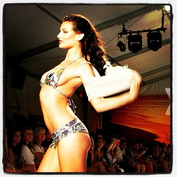 Miami Photograph - #bikini @aquabendita #runway #mbfwswim by Mariana L