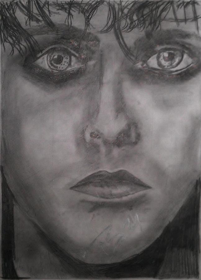 Music Drawing - Billie Joe Armstrong  by Brittany Frye