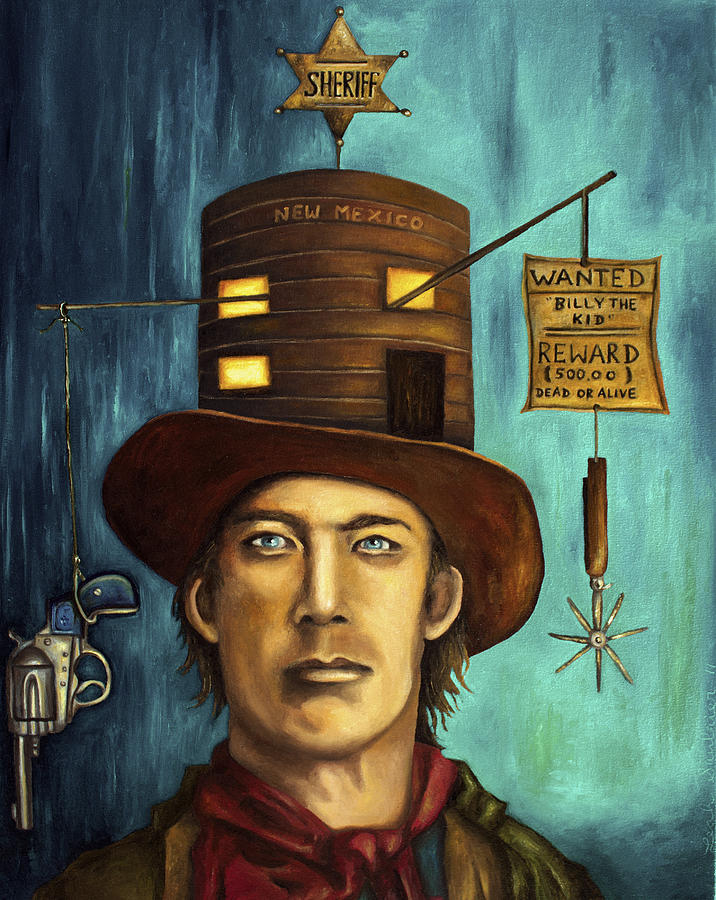 Billy The Kid Painting by Leah Saulnier The Painting Maniac