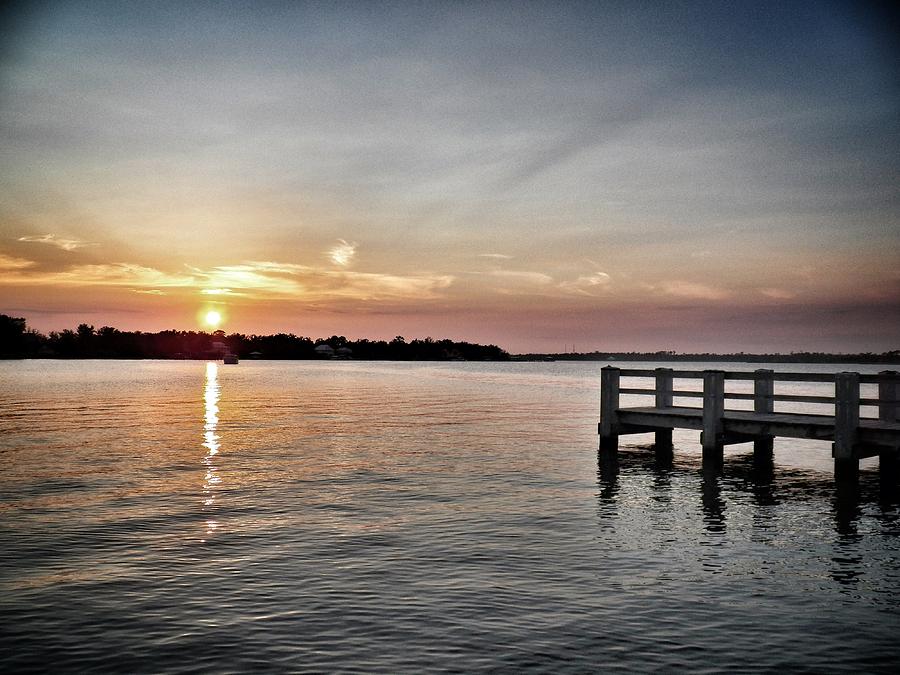 Biloxi Photograph - Biloxi Bay Sunset by Scott Crump Biloxi Photograph - Biloxi Bay Sunset by Scott Crump