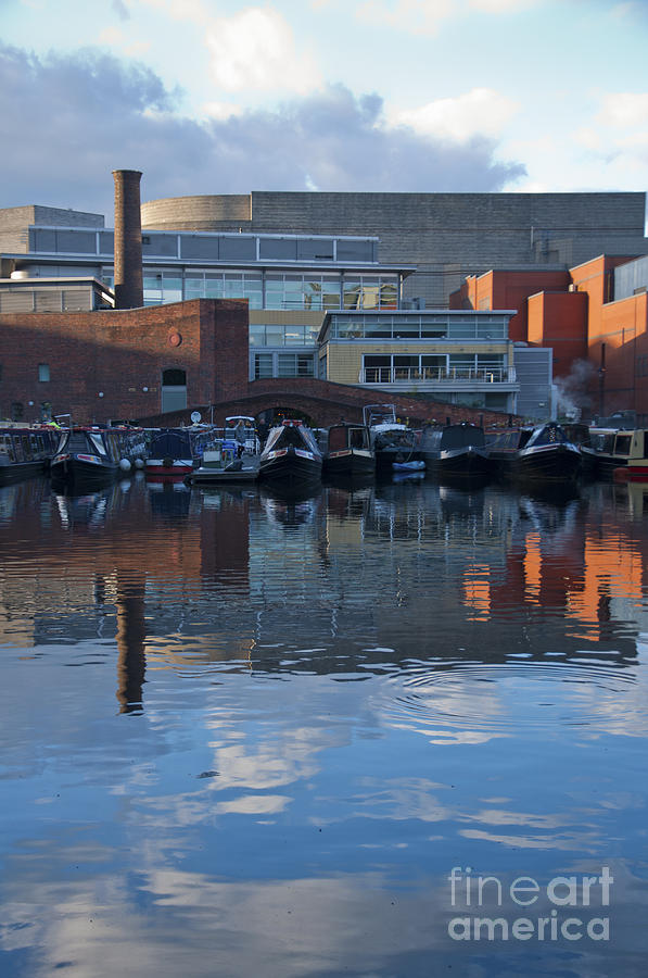 Birmingham canal Photograph by Andrew  Michael