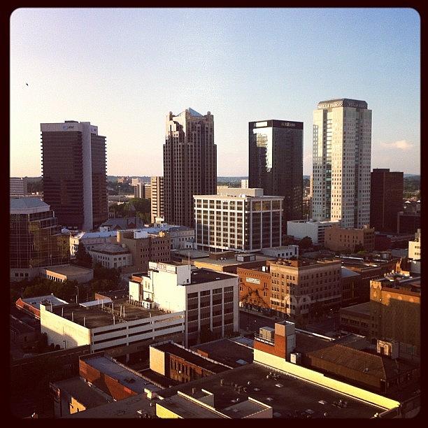 Birmingham From 283 Feet Photograph by Thomas Jefferson Tower