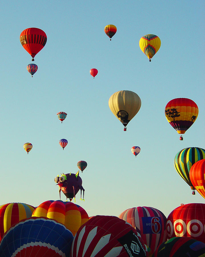 Bizarre Balloon Photograph by Jon William Lopez