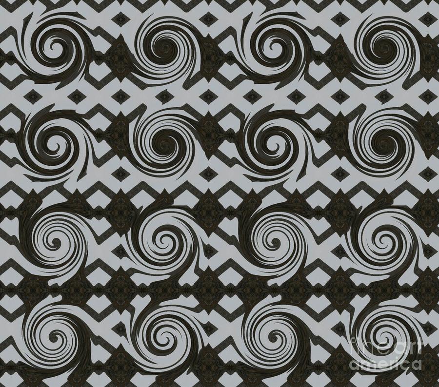 Black And White Abstract Swirls Photograph By Ruth Hallam