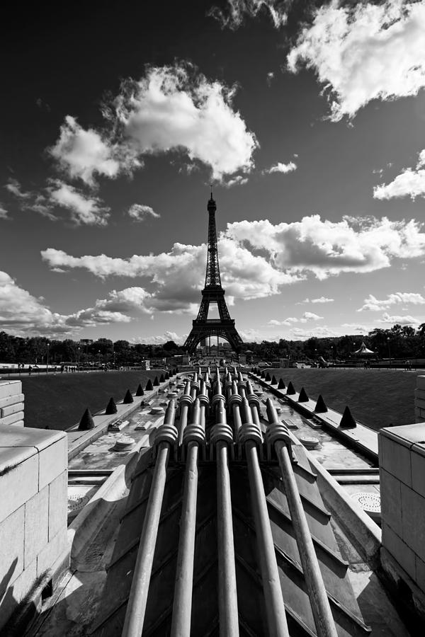 Black and White Paris Photograph by Mircea Costina Photography
