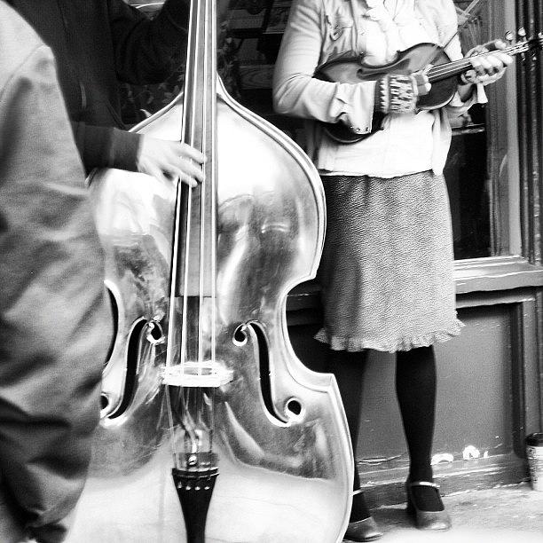 Bass Photograph - Black And White by Sam Tejada