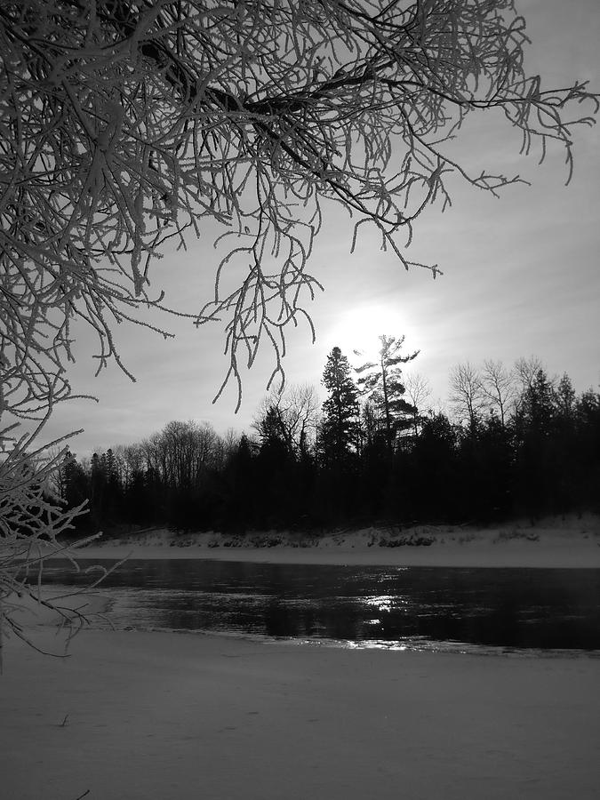 Black and White Sunrise Photograph by Kent Lorentzen