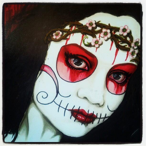 Day Of The Dead Photograph - Black Berry by Shayne  Bohner 