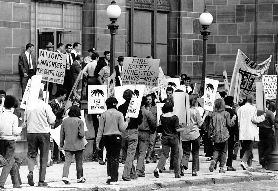 Black Panther Party Supporters Photograph by Everett - Fine Art America