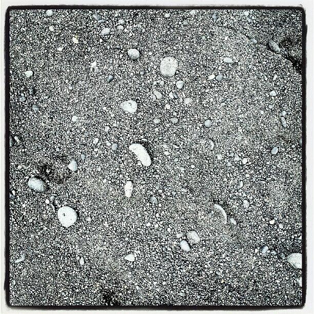 Black sand..... More Like Black Photograph by A Silva