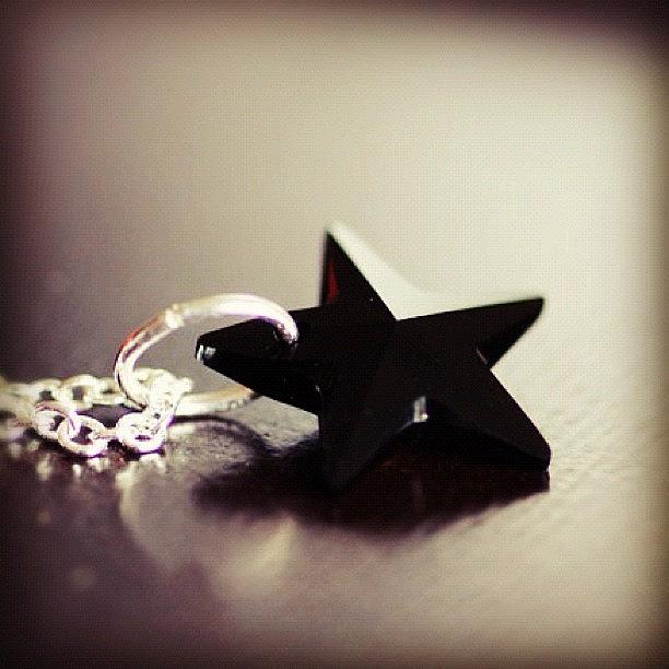 Halloween Photograph - #black #star #necklace #jewelry by Shannon Ferguson