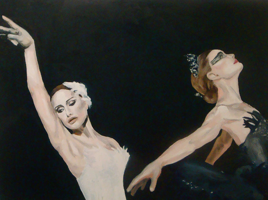 Black Swan Study Painting by James Falciano - Fine Art America