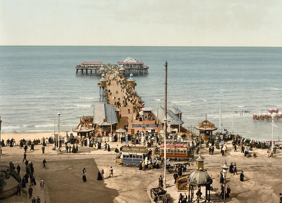 Blackpool - England - From North Pier Photograph by International  Images