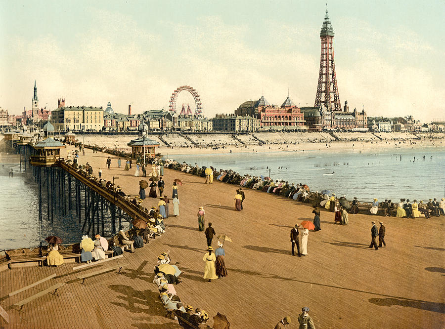 Blackpool - England - From the North Pier Photograph by International  Images
