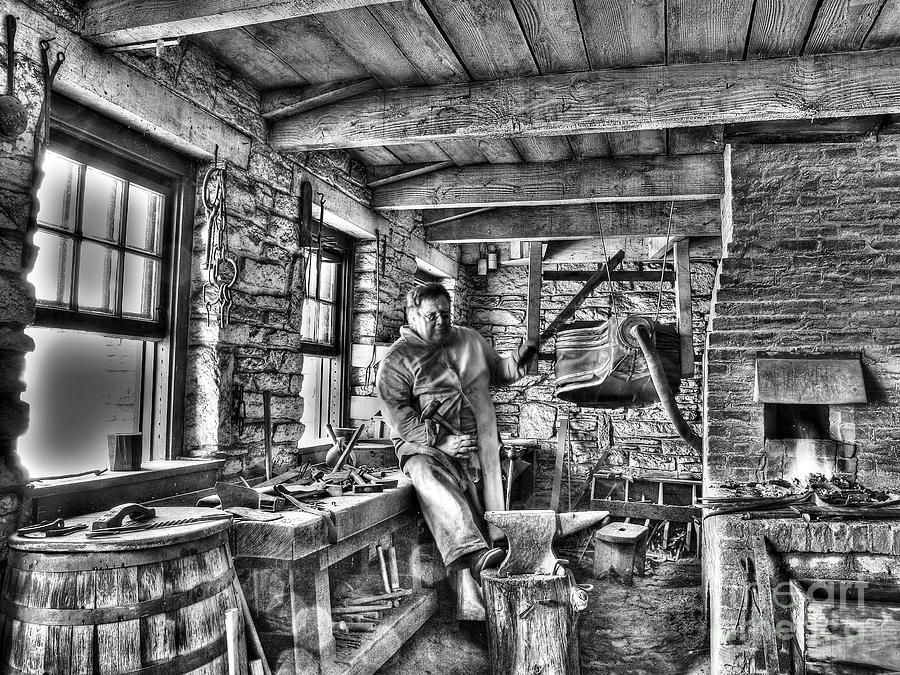 Blacksmith Photograph by Jimmy Ostgard