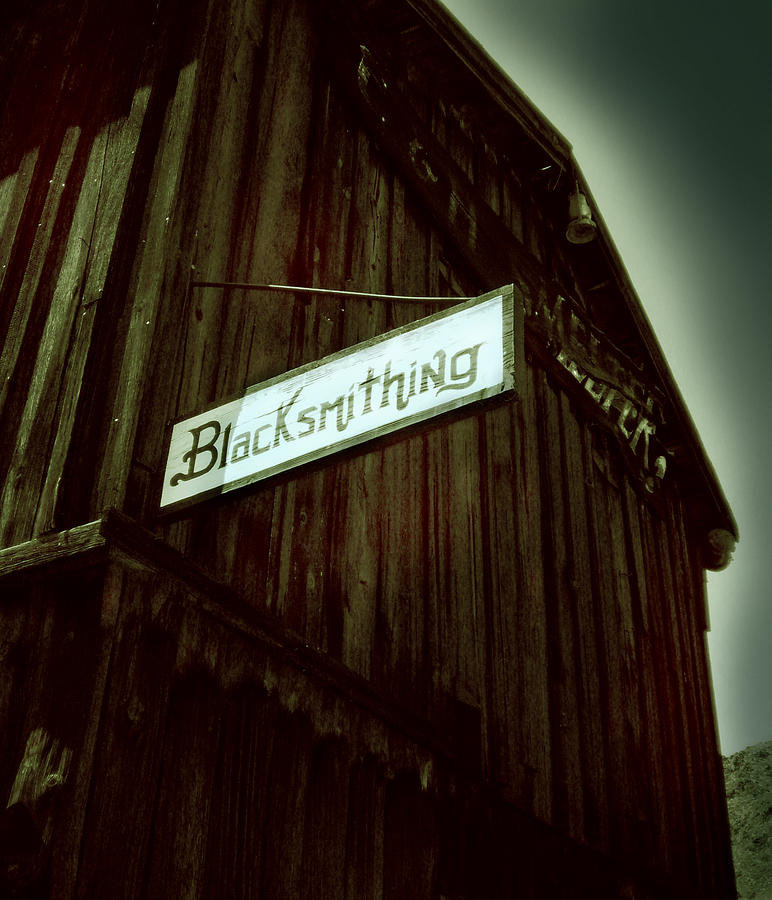 Calico Photograph - Blacksmithing by Gabe Arroyo