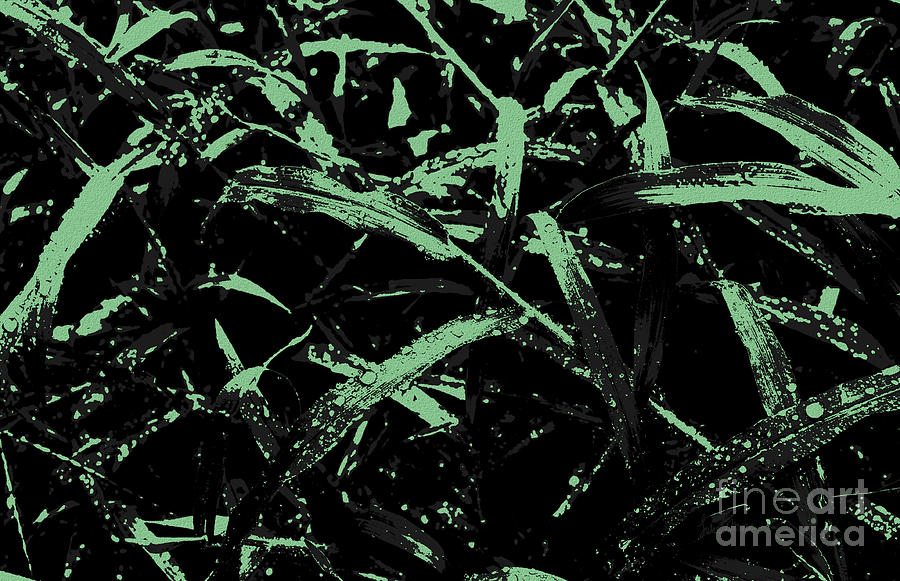 Abstract Photograph - Blades of Grass by Luke Moore