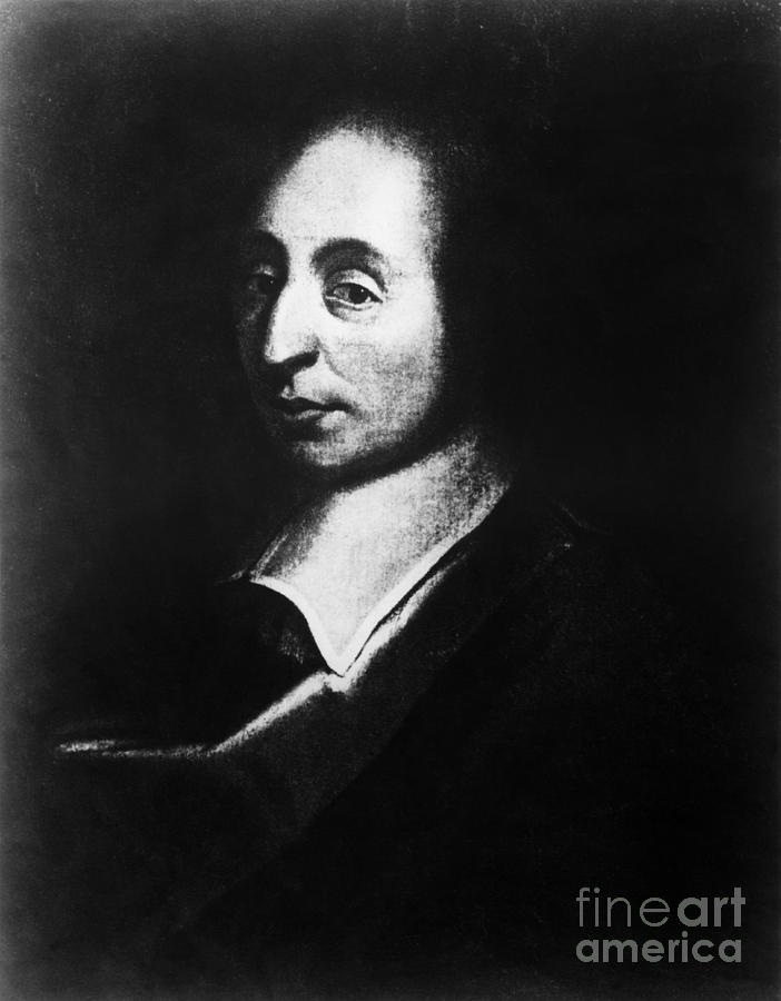 Blaise Pascal, French Polymath Photograph By Omikron 