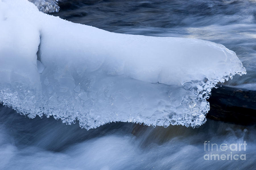 Winter Photograph - Blanket Of Ice by Bob Christopher
