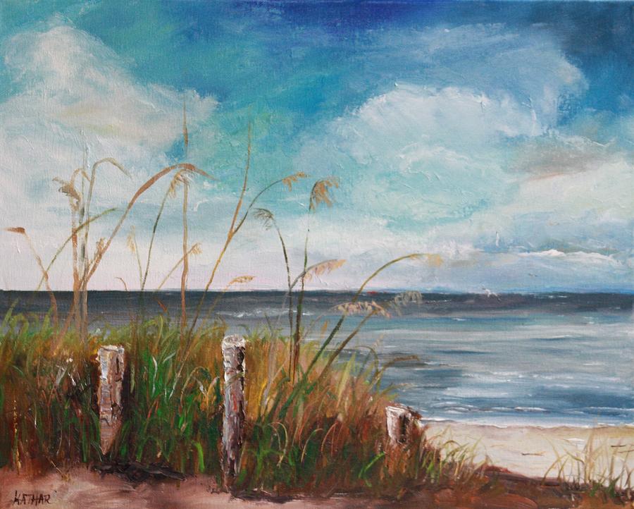Blind Pass Beach Painting by Kathleen Hartman - Fine Art America