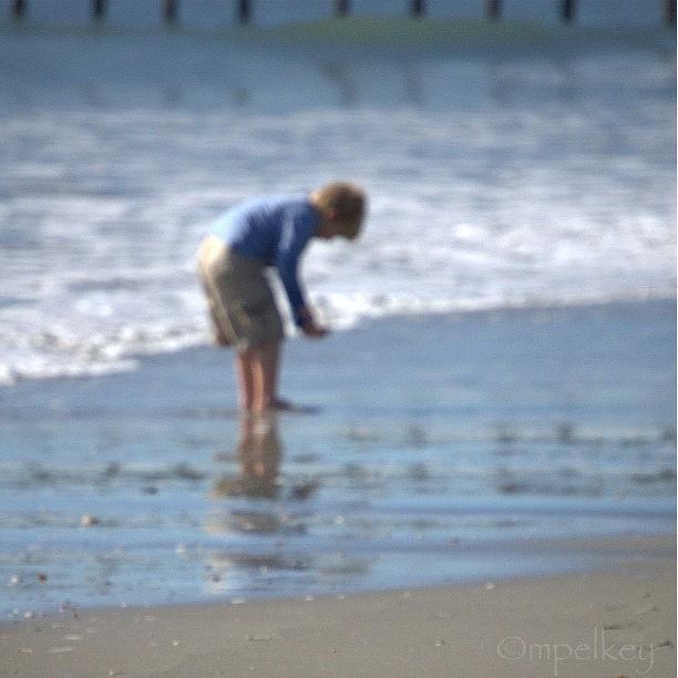 Beach Photograph - Blissfully Blurred..
heres Another by Margie P