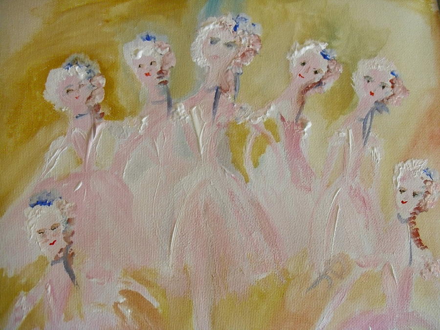 Rose Painting - Blossom Edwardian Ballet by Judith Desrosiers