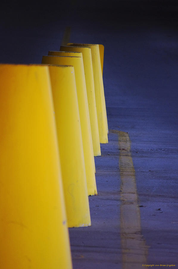Blue and Yellow Photograph by Brian Gryphon